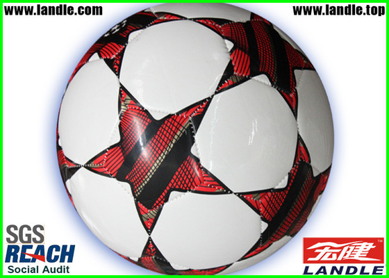 新しい設計機械-ステッチされた総合的な革サッカー ボールの標準サイズおよび重量