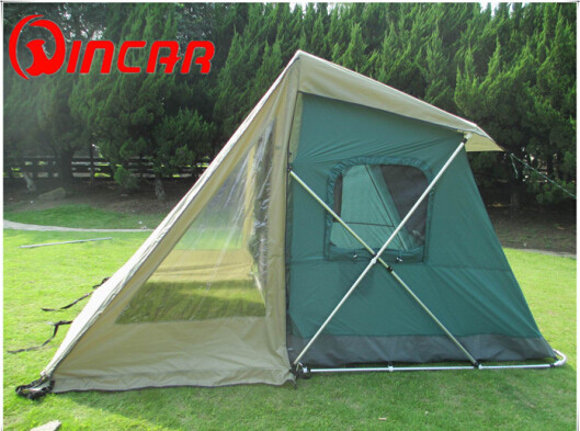 150D オックスフォードの生地のテントおよび日除けはキャンプのための 2.5m の × 2m を緑化します