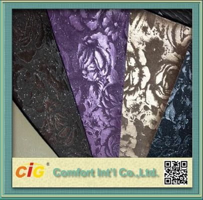 ソファー/カー・シート/衣服のための多彩な Focking ののどの革 PU のレザーの布