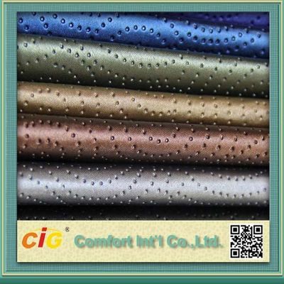 習慣はカー・シート/ソファーの家具の家具製造販売業のための苦しめられた PU ポリ塩化ビニールの総合的な革を印刷しました