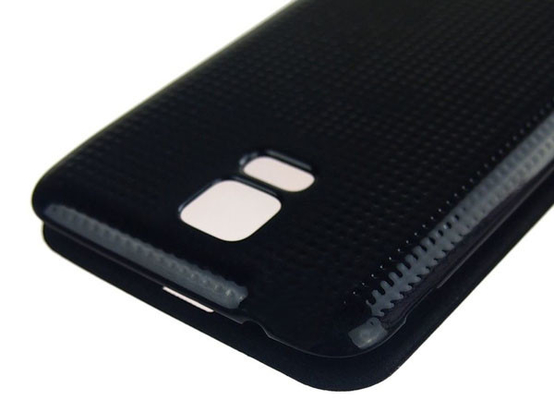 反傷のスマートな革 サムスン の携帯電話ギャラクシー S5 フリップは蓄電池カバーを包装します