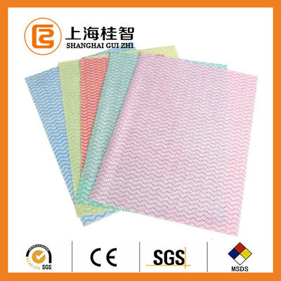 よい水吸光度の 100% の気力の Apertured レーヨン Spunlace の Nonwoven のワイプ