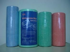 カスタマイズされた家のクリーニング プロダクト非編まれた清拭布 40 PC/パック