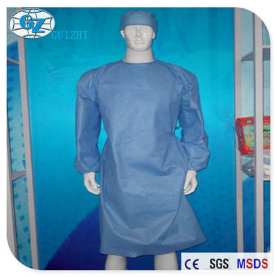 医者のための使い捨て可能な PP の Nonwoven の手術衣の医学の非編まれた生地