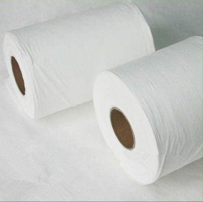 アルコール綿棒の物質的な Spunlace の医学の非編まれた生地の十字のラップ